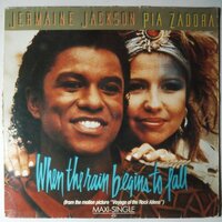 Jermaine Jackson &amp; Pia Zadora - When The Rain Begins To Fall - 12"
