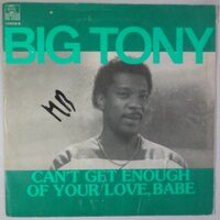 Big Tony - Can't get enough of your love, babe - Single