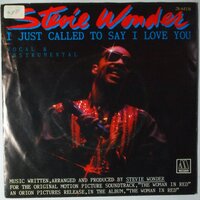 Stevie Wonder - I just called to say I love you - Single