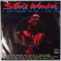 Stevie Wonder - I just called to say I love you - Single