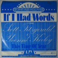Scott Fitzgerald & Yvonne Keeley - If I had words - Single