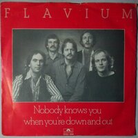 Flavium - Nobody Knows You When You're Down And Out - Single