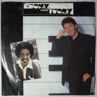 Paul McCartney & Stevie Wonder - Ebony & Ivory - Single
