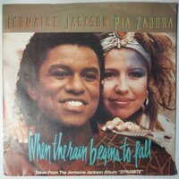 Jermaine Jackson & Pia Zadora - When the rain begins to fall - Single