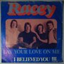 Racey - Lay your love on me - Single
