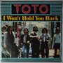 Toto - I won't hold you back - Single Toto - I won't hold you back - Single